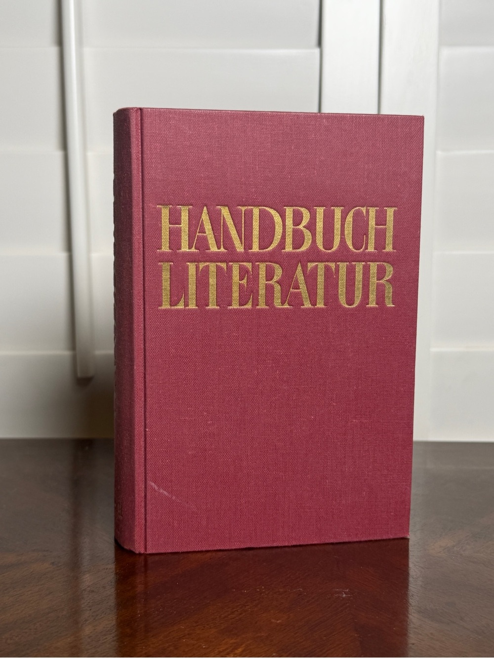 Vintage 1964 Handbuch literatur German literature reference book hardcover